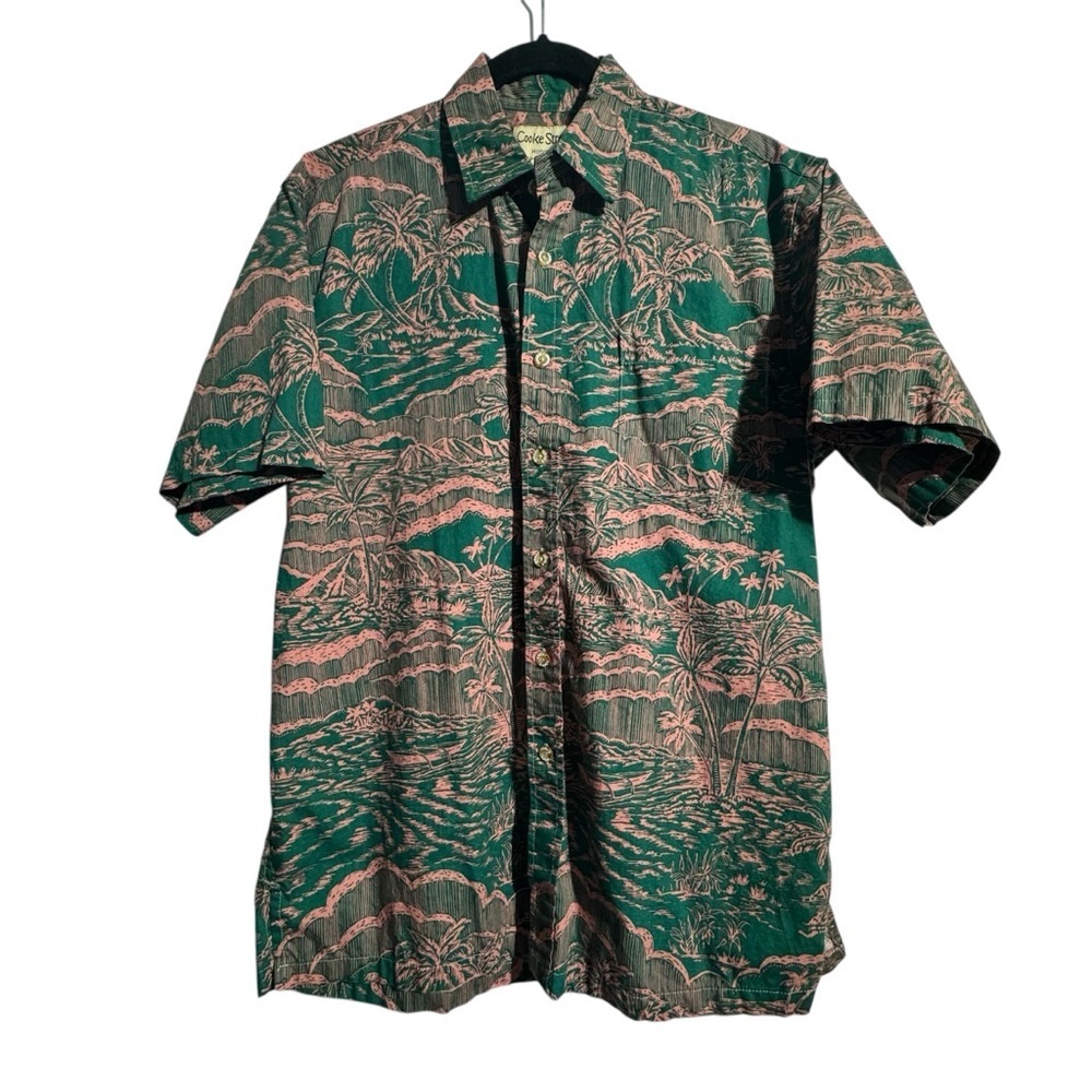 Cooke Street Honolulu Hawaiian Shirt – 100% Cotton – Size Small Resortwear
